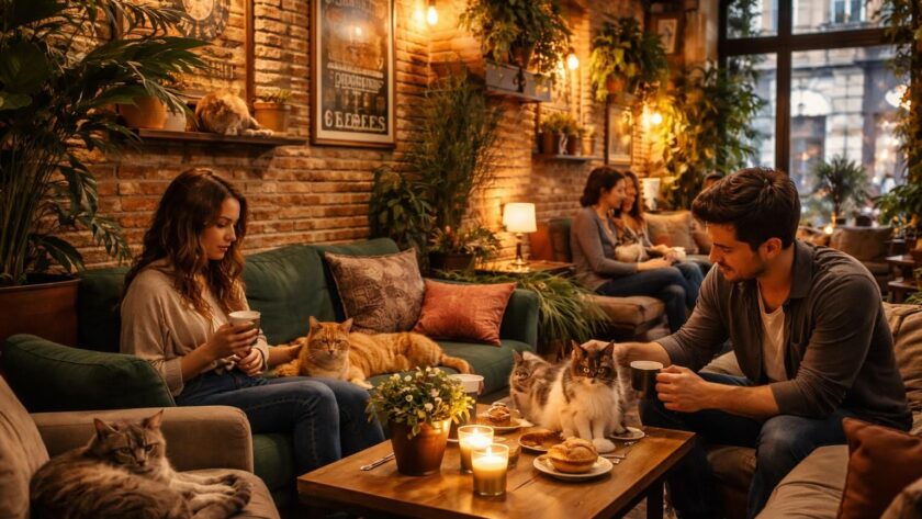 explorez les meilleurs bars à chat de bordeaux pour vivre un moment chaleureux et apaisant en compagnie de nos amis félins.