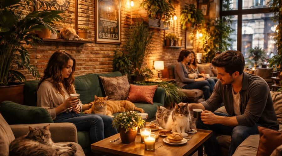 explorez les meilleurs bars à chat de bordeaux pour vivre un moment chaleureux et apaisant en compagnie de nos amis félins.