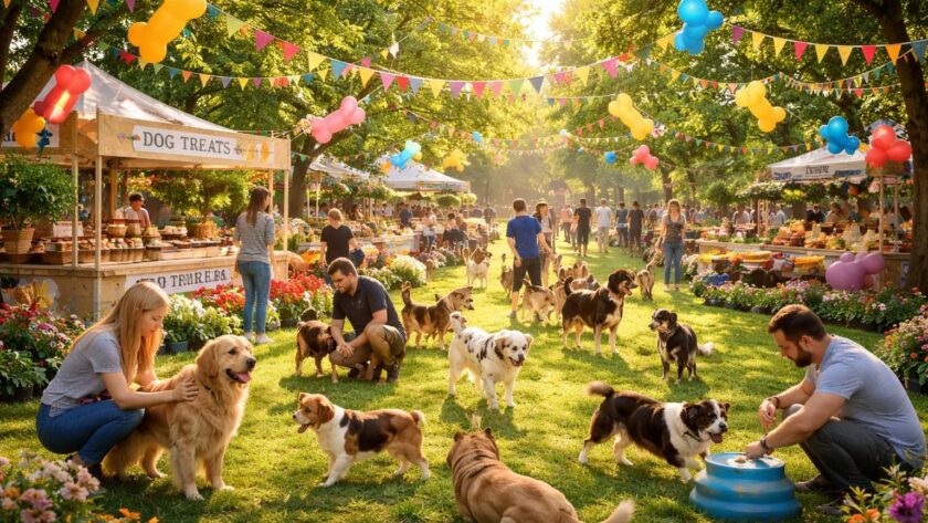découvrez la fête des chiens, un événement convivial et joyeux pour célébrer nos fidèles compagnons à quatre pattes avec des activités, des jeux et des rencontres entre passionnés.