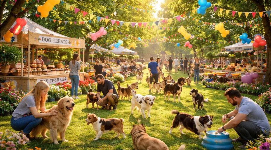 découvrez la fête des chiens, un événement convivial et joyeux pour célébrer nos fidèles compagnons à quatre pattes avec des activités, des jeux et des rencontres entre passionnés.