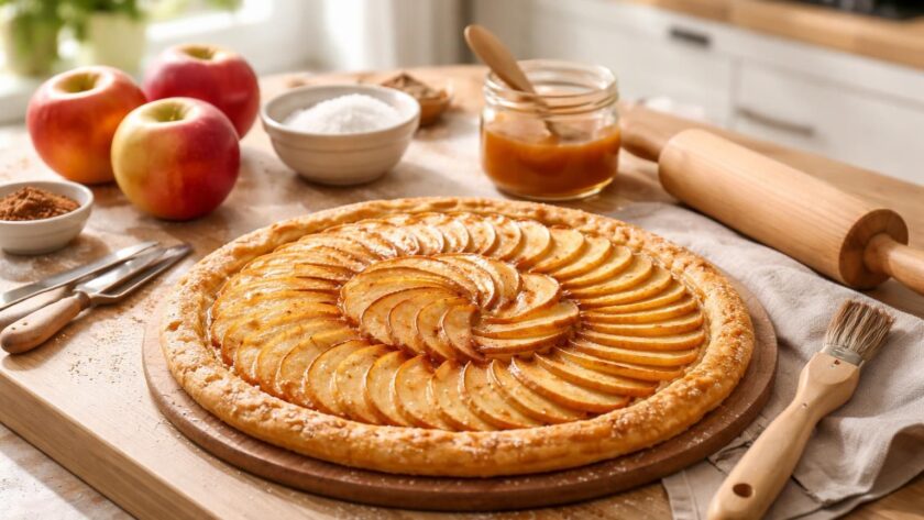 découvrez les astuces de cyril lignac pour réussir une tarte fine aux pommes délicieuse et inoubliable, alliant tradition et gourmandise.