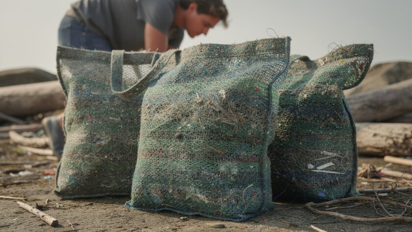 découvrez les cabas en filet de pêche recyclé, une solution écologique et tendance pour lutter contre la pollution plastique tout en adoptant un mode de vie durable.