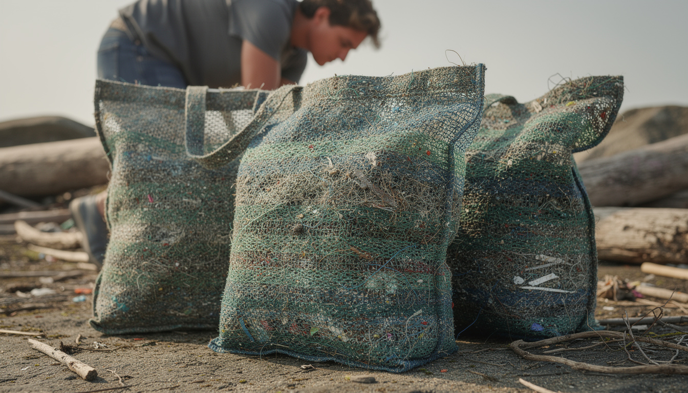découvrez les cabas en filet de pêche recyclé, une solution écologique et tendance pour lutter contre la pollution plastique tout en adoptant un mode de vie durable.