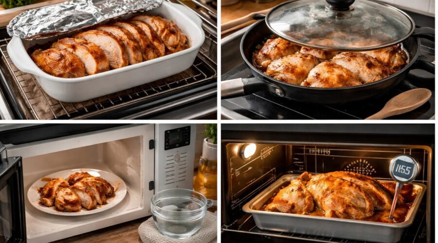 découvrez les meilleures techniques pour réchauffer votre poulet rôti tout en conservant son moelleux et en évitant qu'il ne sèche. astuces simples et efficaces pour un poulet parfait à chaque fois.