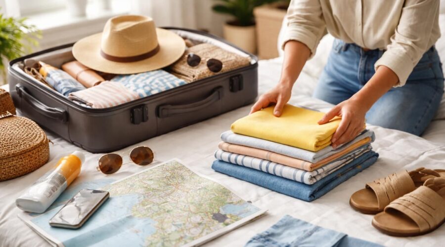 découvrez comment organiser et préparer efficacement vos vacances en apprenant à plier les gaules pour un voyage sans souci.