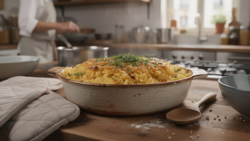 découvrez la recette innovante de riz au four by cyril lignac, pour apporter une touche originale et savoureuse à votre cuisine quotidienne.