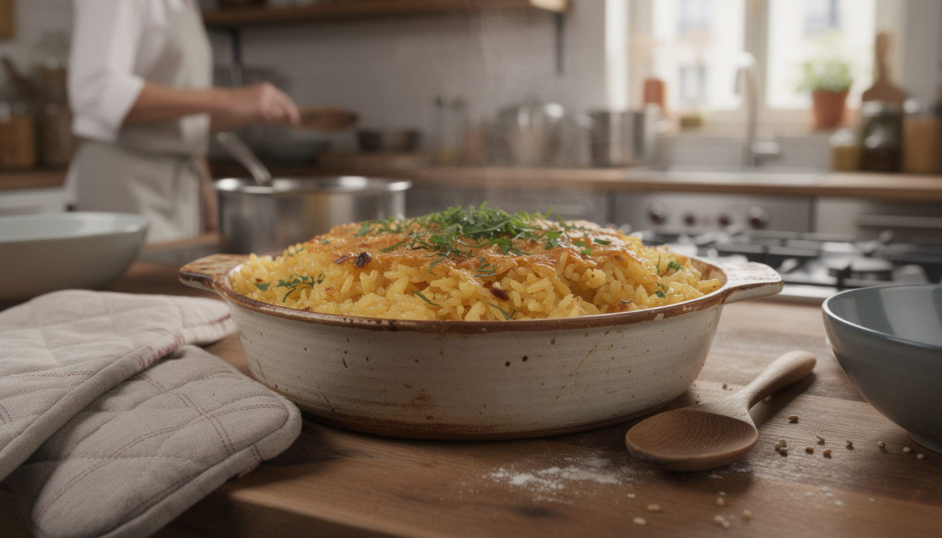 découvrez la recette innovante de riz au four by cyril lignac, pour apporter une touche originale et savoureuse à votre cuisine quotidienne.