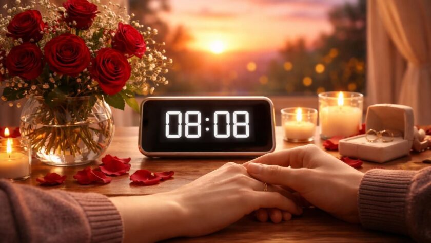 découvrez la signification de l'heure miroir 08h08 en amour et apprenez comment l'utiliser pour renforcer votre relation, attirer l'amour et améliorer votre vie sentimentale.