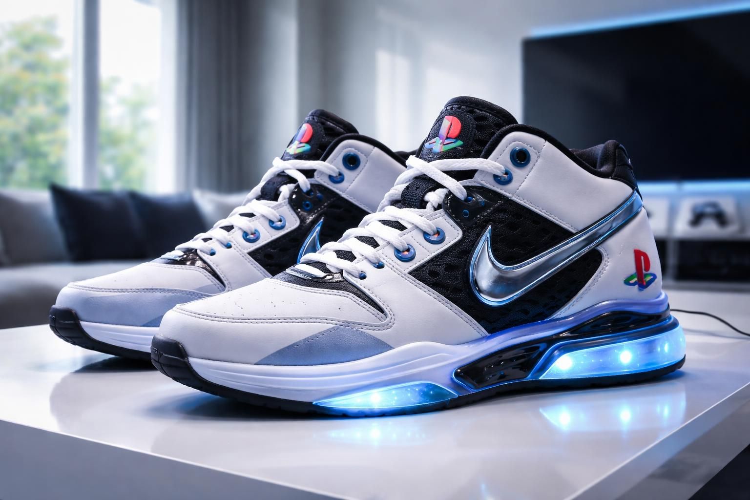 découvrez les sneakers playstation, fruit de la collaboration inédite entre sony et nike, alliant style gaming et performance sportive.