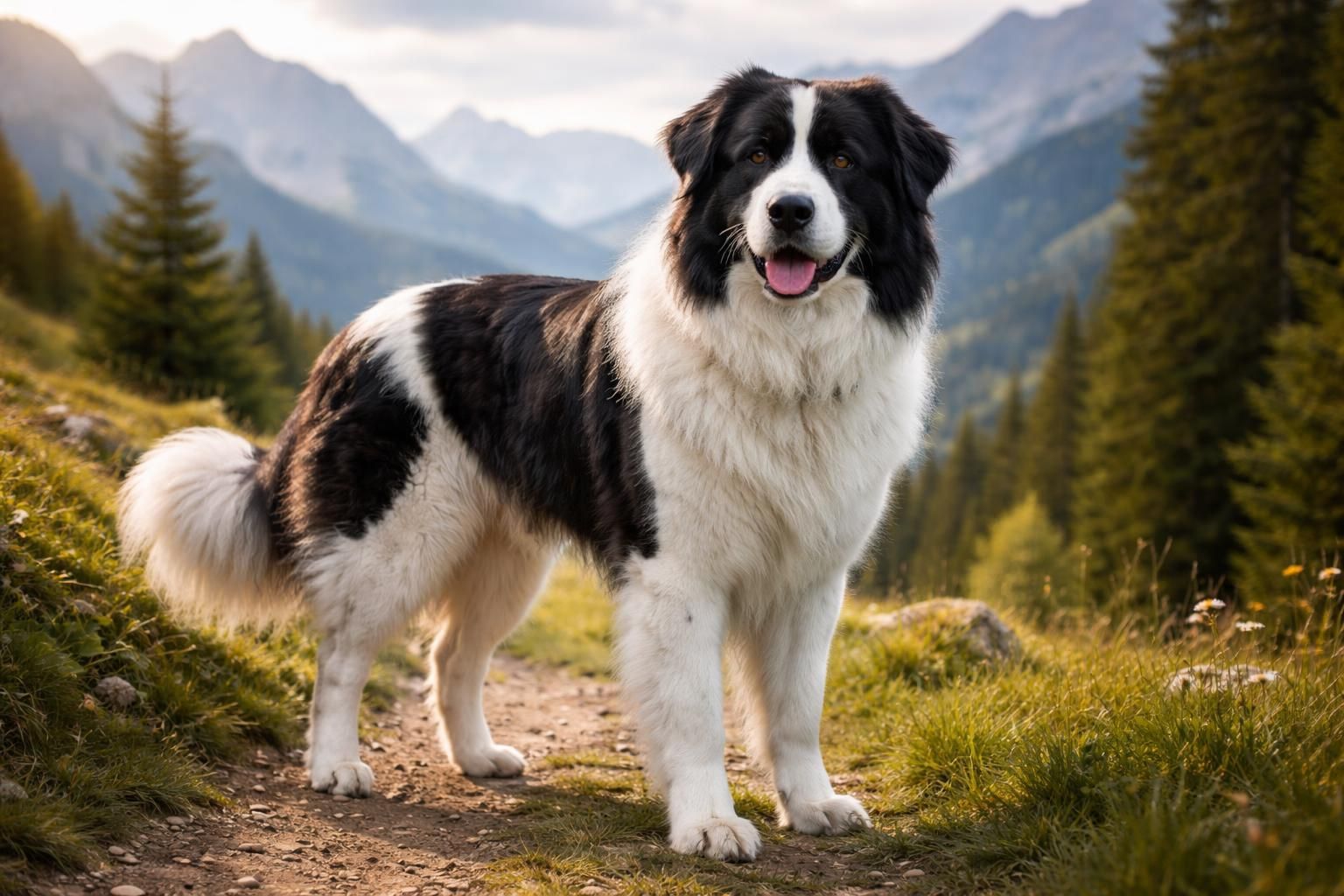 découvrez le chien patou noir et blanc, un compagnon de vie exceptionnel alliant protection, fidélité et douceur pour toute la famille.