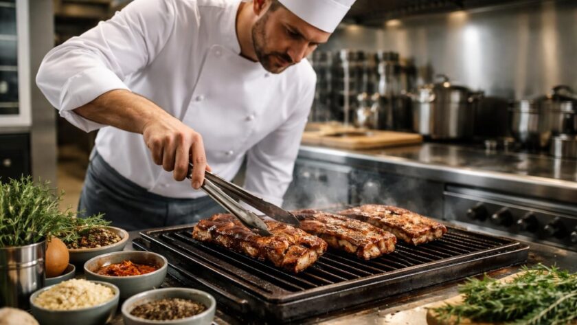 découvrez nos astuces de chef pour cuire des travers de porc parfaitement tendres et savoureux à chaque fois.