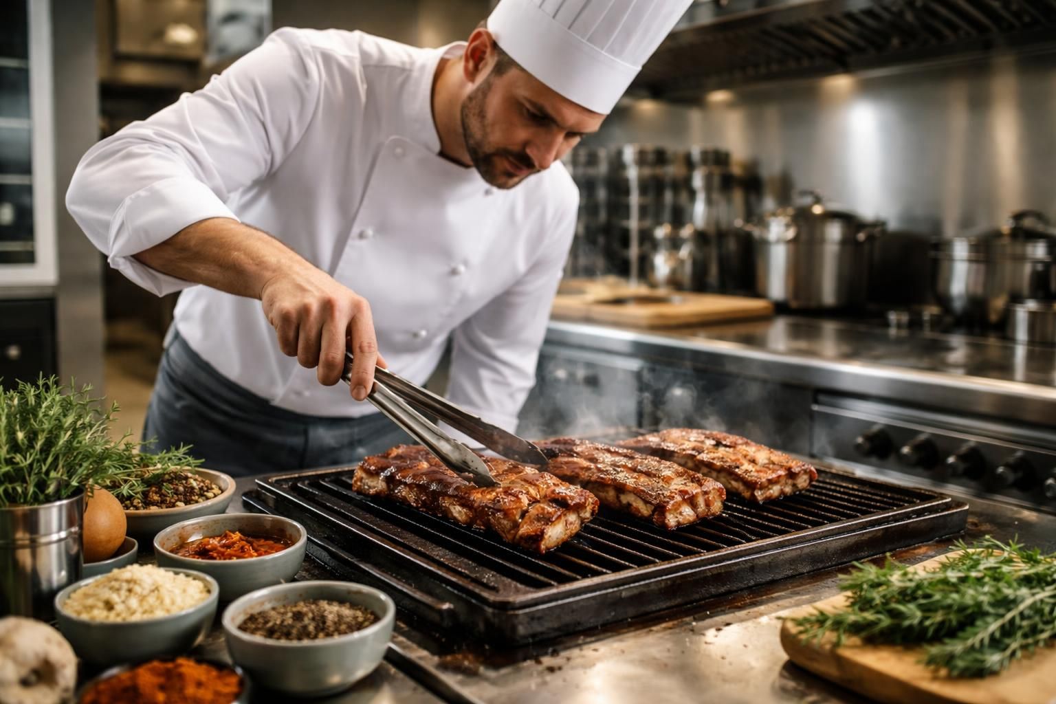 découvrez nos astuces de chef pour cuire des travers de porc parfaitement tendres et savoureux à chaque fois.