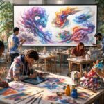 découvrez comment les scrasolos influencent et motivent les jeunes artistes du monde entier à travers leur créativité unique et innovante.