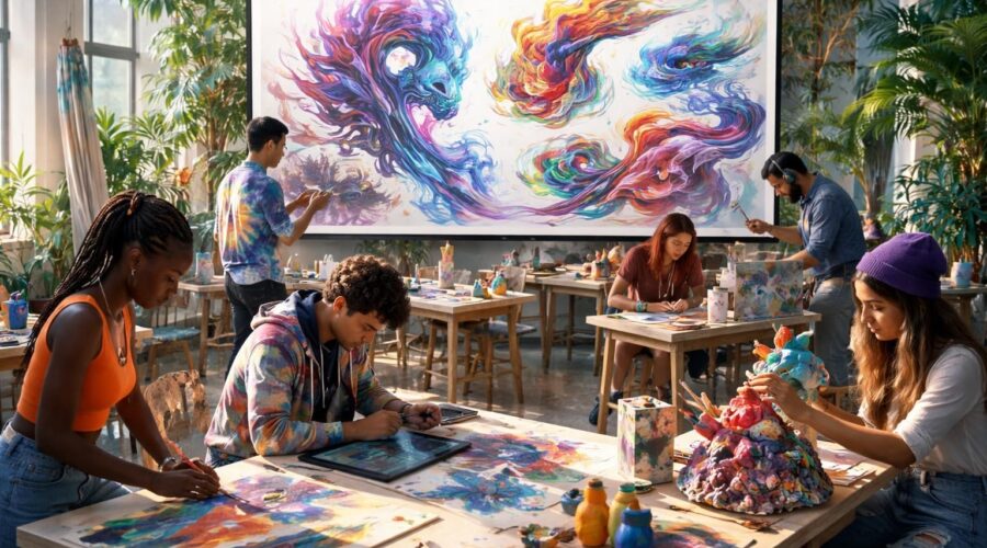 découvrez comment les scrasolos influencent et motivent les jeunes artistes du monde entier à travers leur créativité unique et innovante.