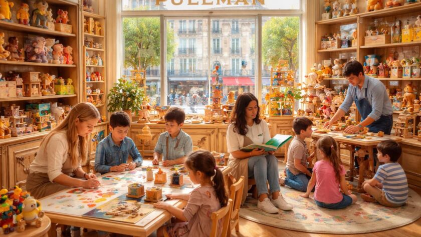 découvrez l'éveil et les ateliers culturels au pullman, votre magasin de jouets à paris, pour des moments ludiques et éducatifs en famille.