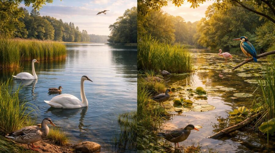 découvrez les différences entre un lac et un étang et leur importance pour les passionnés d'ornithologie, afin de mieux observer et comprendre les habitats des oiseaux.
