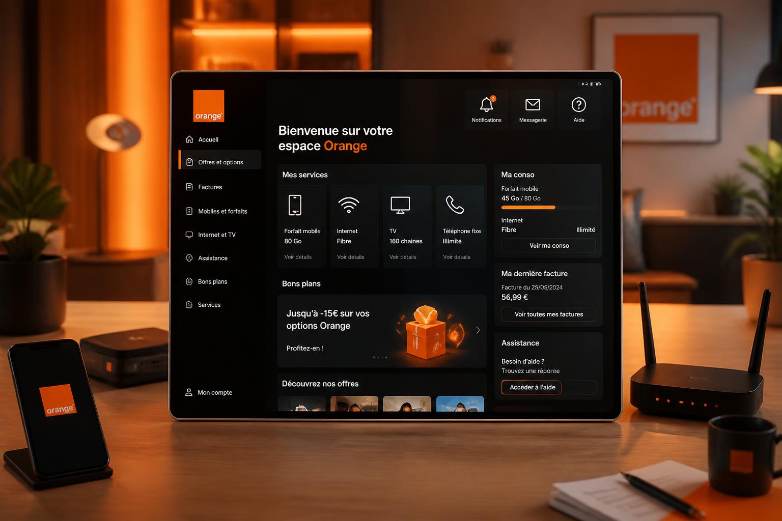 découvrez tout ce qu'il faut savoir sur le portail orange et ses services en ligne : gestion d'abonnement, offres, assistance et bien plus encore.