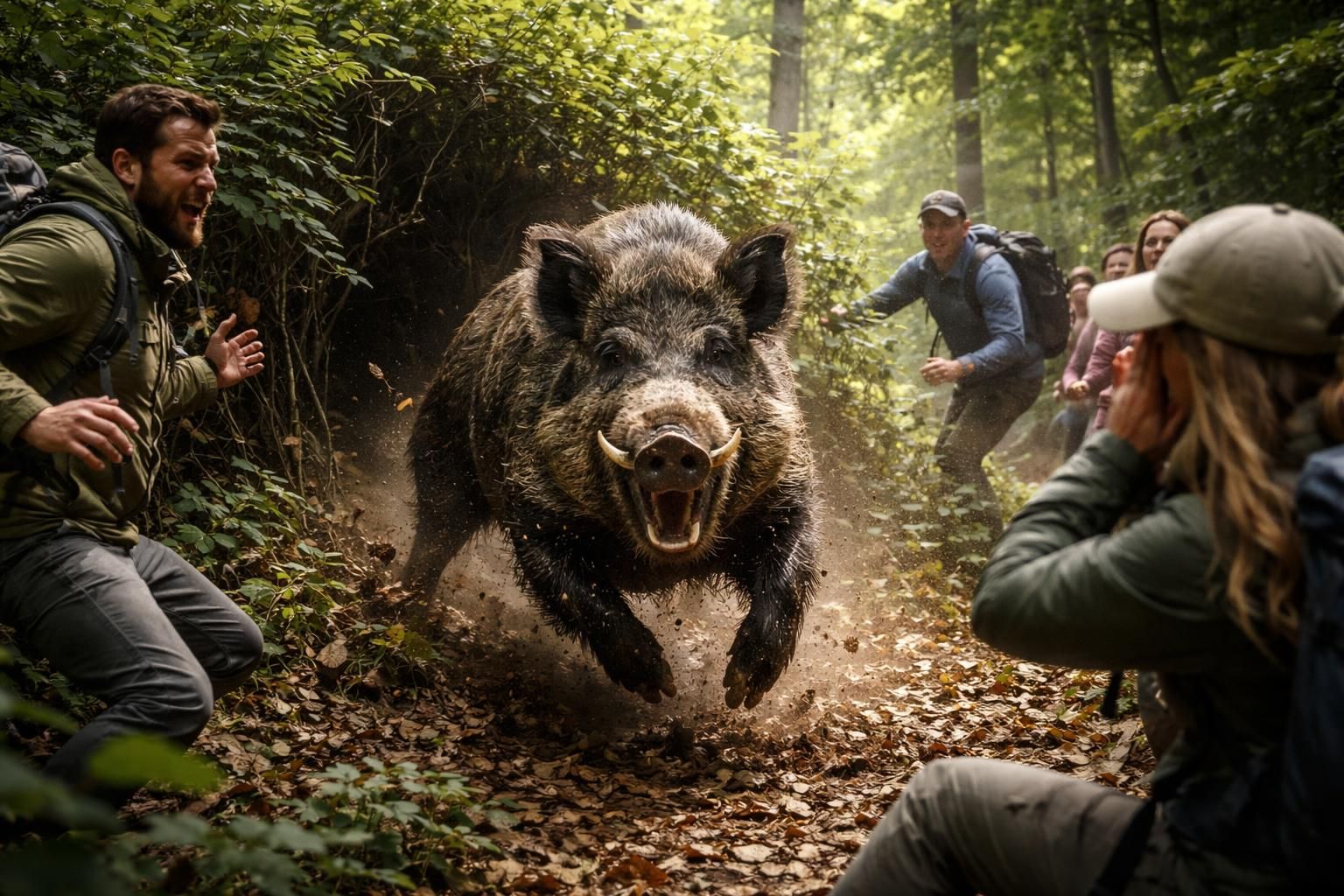 découvrez pourquoi le sanglier représente un danger pour les randonneurs en forêt et apprenez à rester vigilant lors de vos balades en milieu naturel.