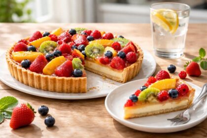 découvrez notre recette originale de tarte aux fruits, un dessert frais et alléchant parfait pour toutes les occasions. facile à réaliser et délicieux à savourer !