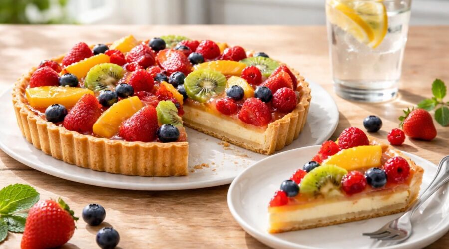 découvrez notre recette originale de tarte aux fruits, un dessert frais et alléchant parfait pour toutes les occasions. facile à réaliser et délicieux à savourer !