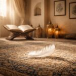 découvrez la signification symbolique et spirituelle de trouver une plume à l'intérieur de sa maison dans l'islam, et comment cette découverte peut être interprétée selon les traditions islamiques.