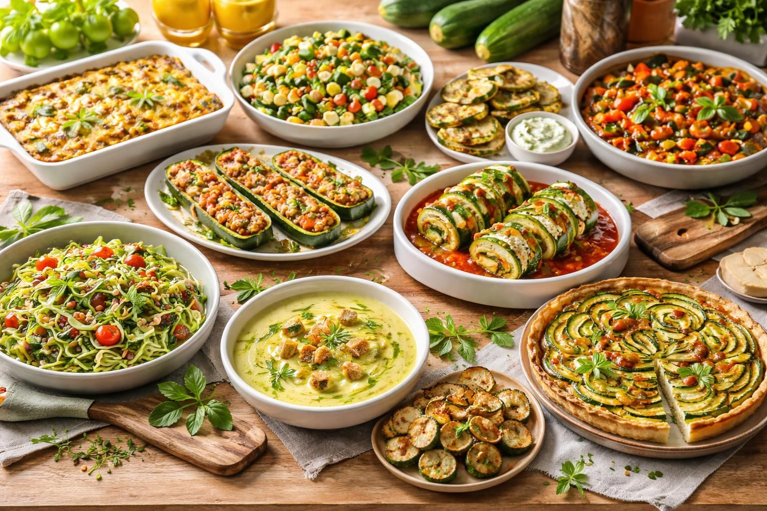 explorez 10 délicieuses recettes à base de courgettes, faciles à préparer et idéales pour régaler vos papilles à chaque repas.