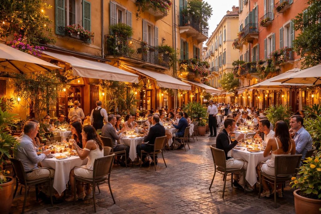 explorez les restaurants à nice les mieux notés par les gourmets et savourez une expérience culinaire incomparable dans la ville.