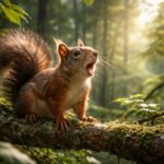 explorez les mystères du bruit de l'écureuil dans la forêt et découvrez pourquoi ces petits animaux émettent des sons fascinants au cœur de la nature.
