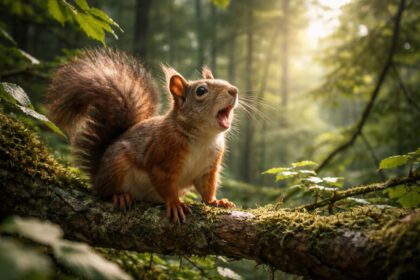 explorez les mystères du bruit de l'écureuil dans la forêt et découvrez pourquoi ces petits animaux émettent des sons fascinants au cœur de la nature.