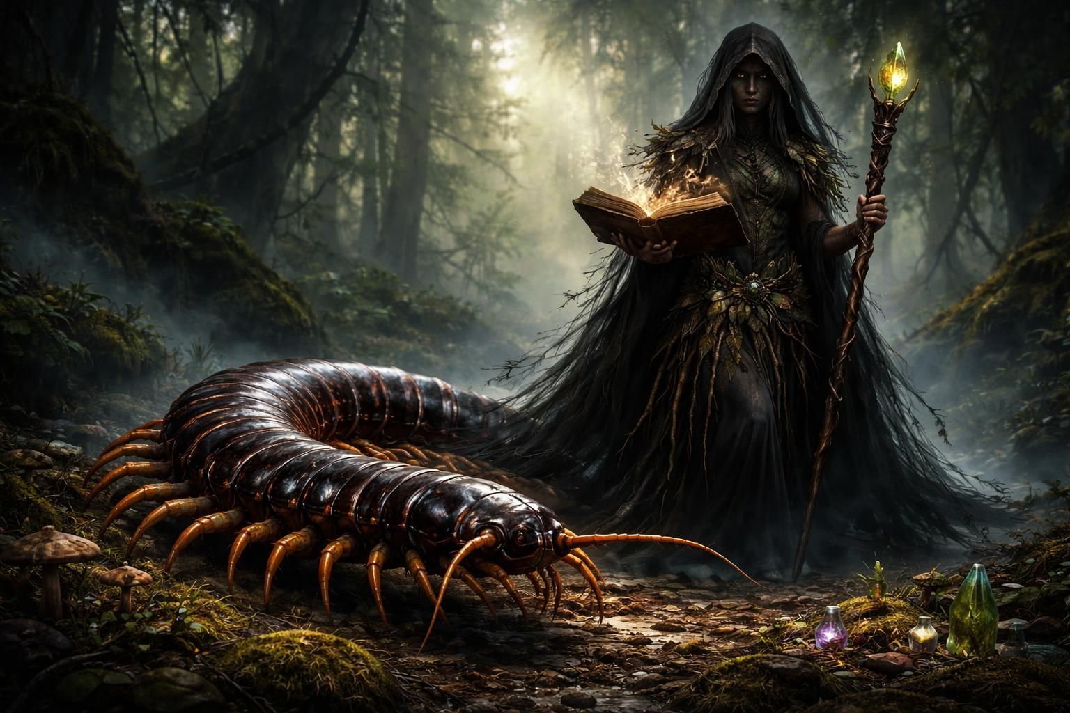 découvrez l'univers fascinant où mille pattes rencontrent la sorcellerie, un duo mystérieux à explorer pour les amateurs d'aventure et d'énigmes.