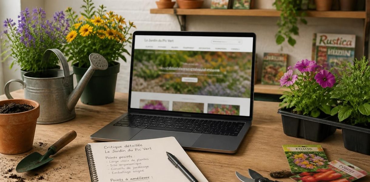 découvrez notre critique complète de la jardinerie en ligne le jardin du pic vert, avec une analyse détaillée des produits, du service client et des conseils pour vos achats de jardinage.
