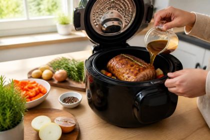 apprenez à réussir un rôti de porc tendre et savoureux au cookeo facilement grâce à notre guide étape par étape.