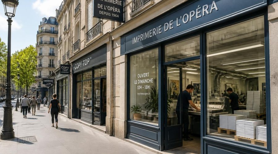 découvrez les imprimeries ouvertes le dimanche à paris avec leurs adresses et horaires pour vos besoins d'impression urgents.